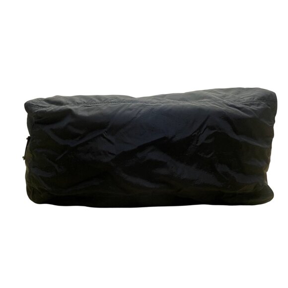 Cole Haan Black Nylon Weekender Adjustable Leather Strap Travel Duffle Bag - Picture 8 of 14